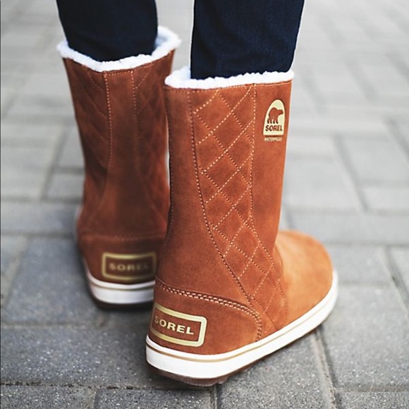 sorel quilted boot